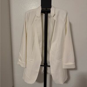 Love Tree White Women's Blazer